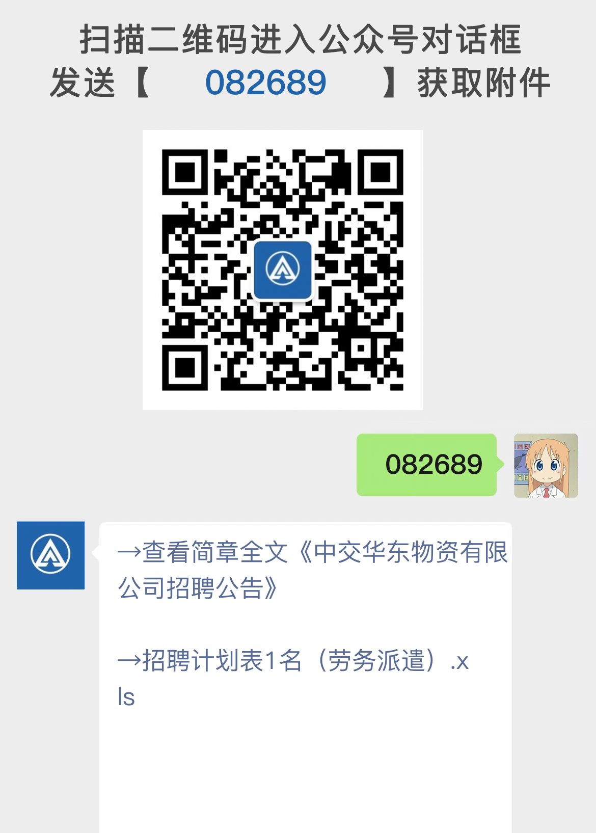 中交华东物资有限公司招聘公告