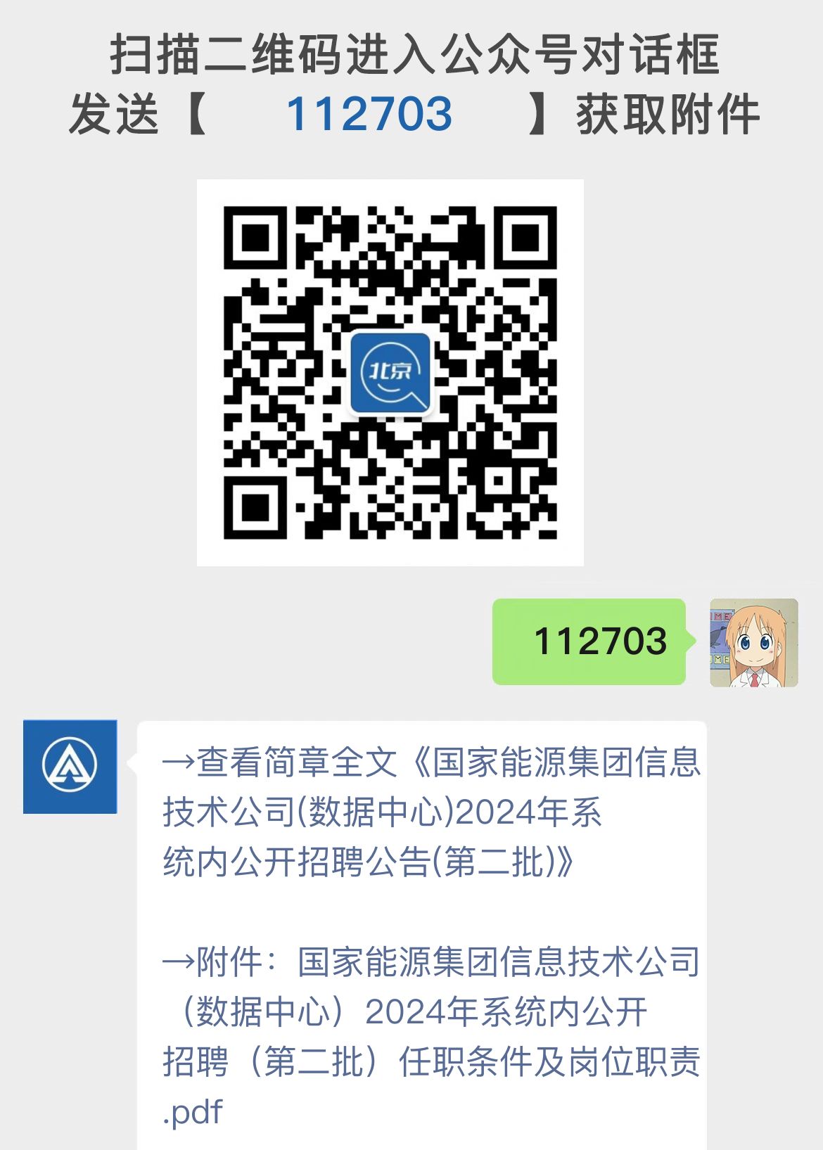 国家能源集团信息技术公司(数据中心)2024年系统内公开招聘公告(第二批)