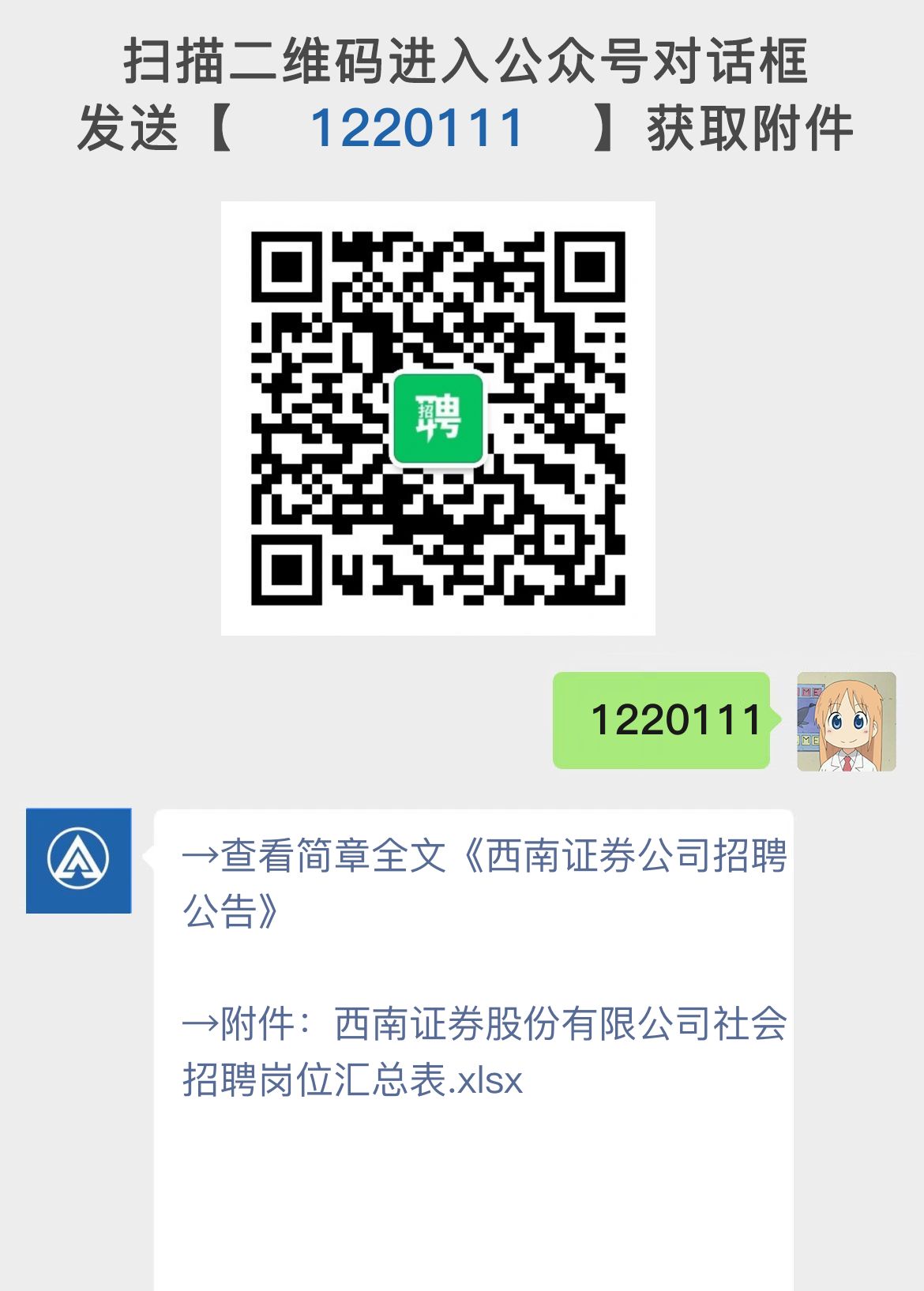 西南证券公司招聘公告