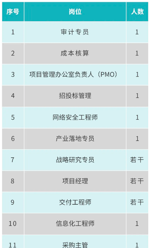 西安数据资产经营有限责任公司招聘公告