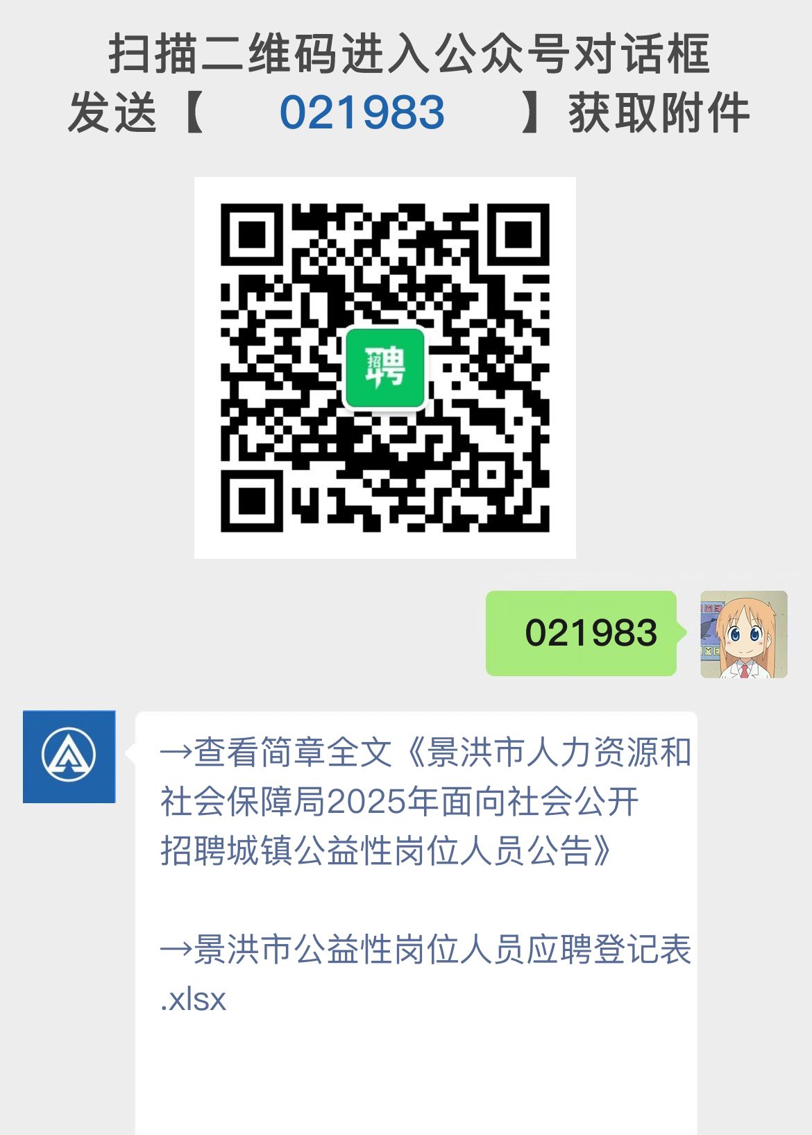 景洪市人力资源和社会保障局2025年面向社会公开招聘城镇公益性岗位人员公告