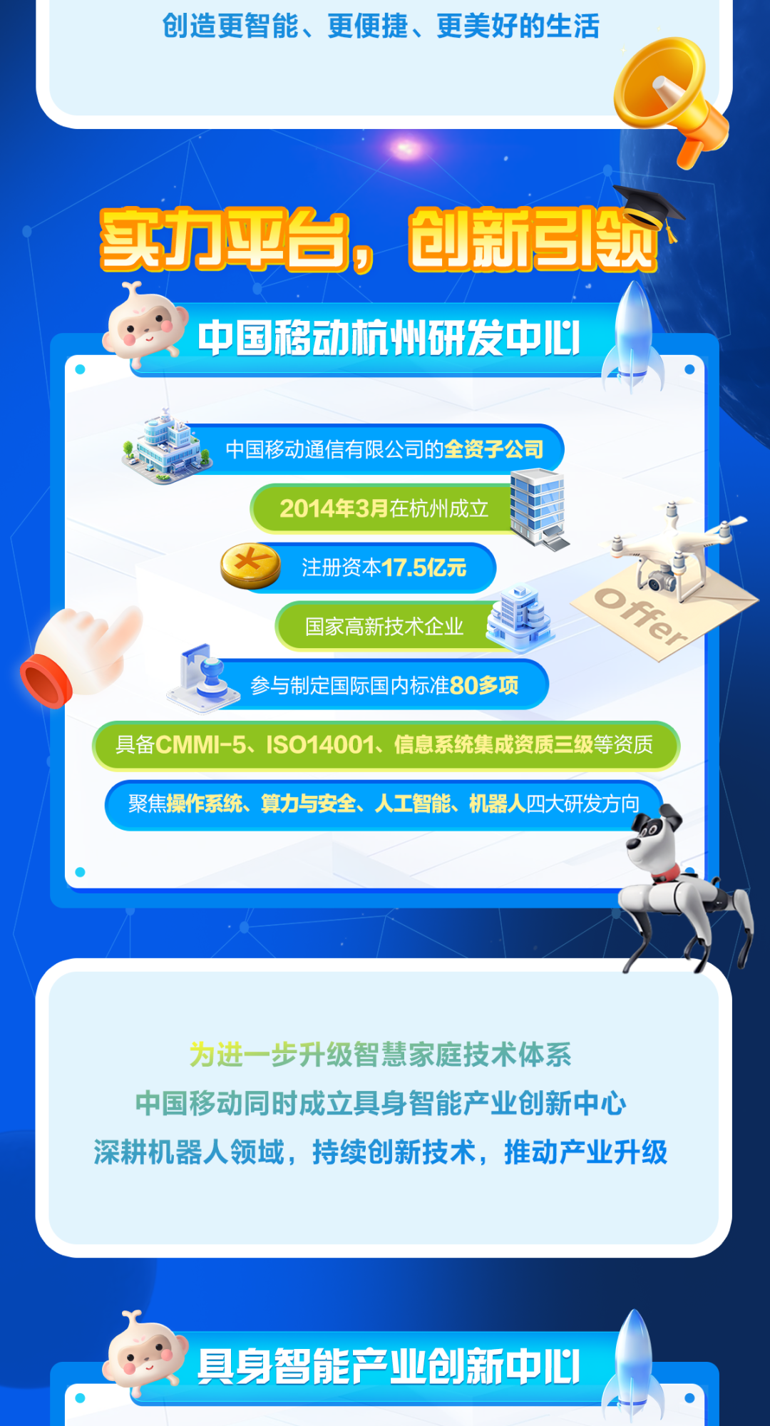 中国移动杭州研发中心2025春季校园招聘全面启动