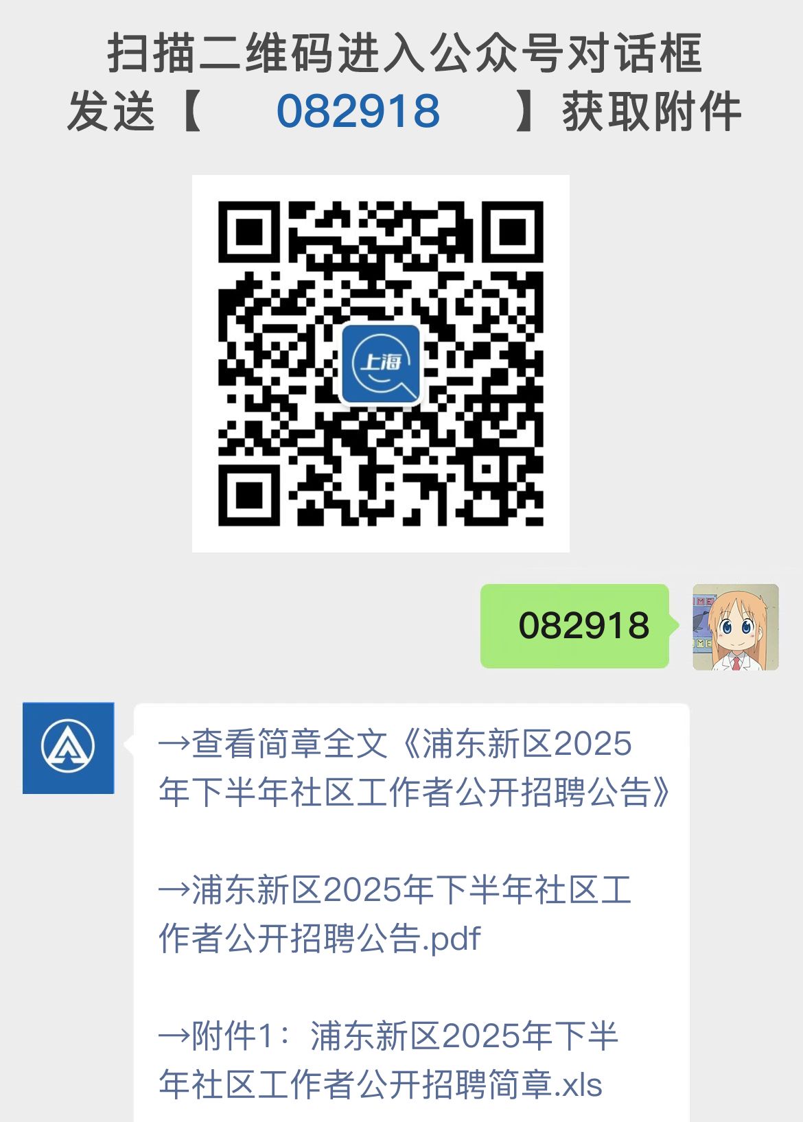 浦东新区2025年下半年社区工作者公开招聘公告