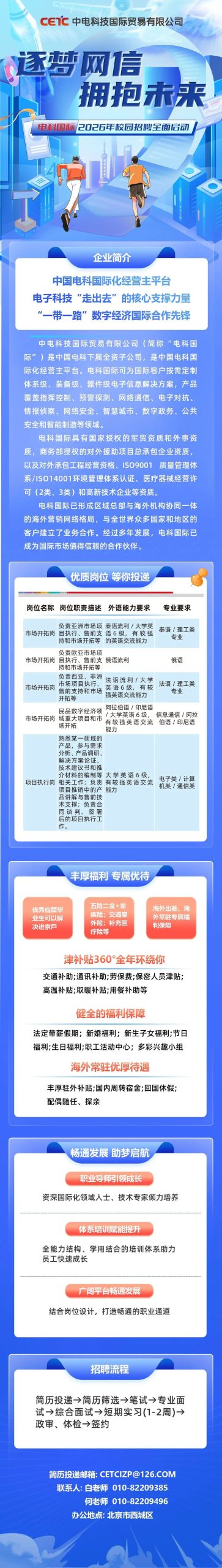 电科国际2026年校园招聘全面启动