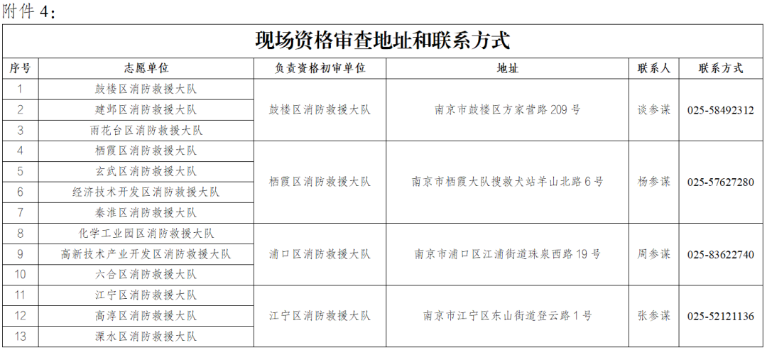 南京市消防救援支队2025年第三批政府专职消防员招聘公告