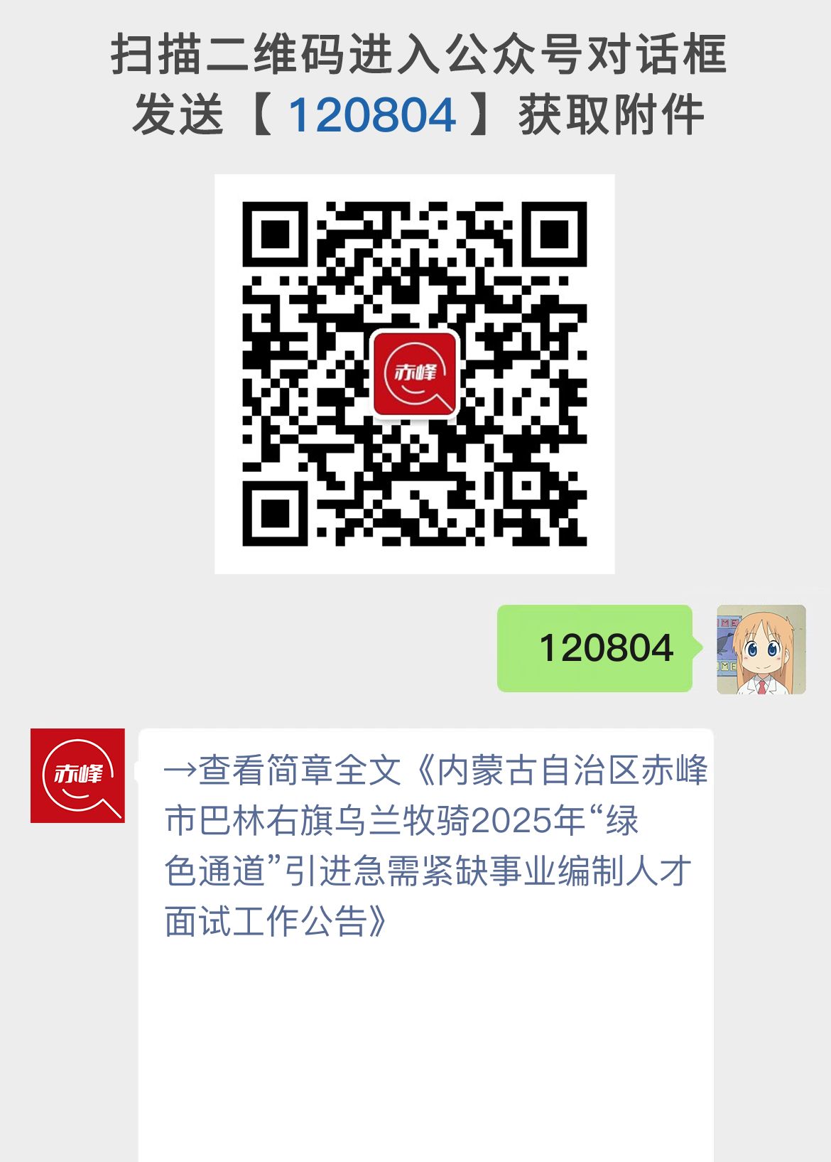 内蒙古自治区赤峰市巴林右旗乌兰牧骑2025年“绿色通道”引进急需紧缺事业编制人才面试工作公告