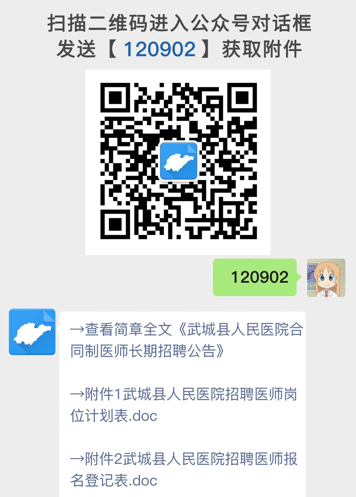 武城县人民医院合同制医师长期招聘公告
